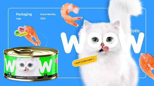 萌寵與食欲的藝術 寵物食品外包裝圖形插畫設計探析